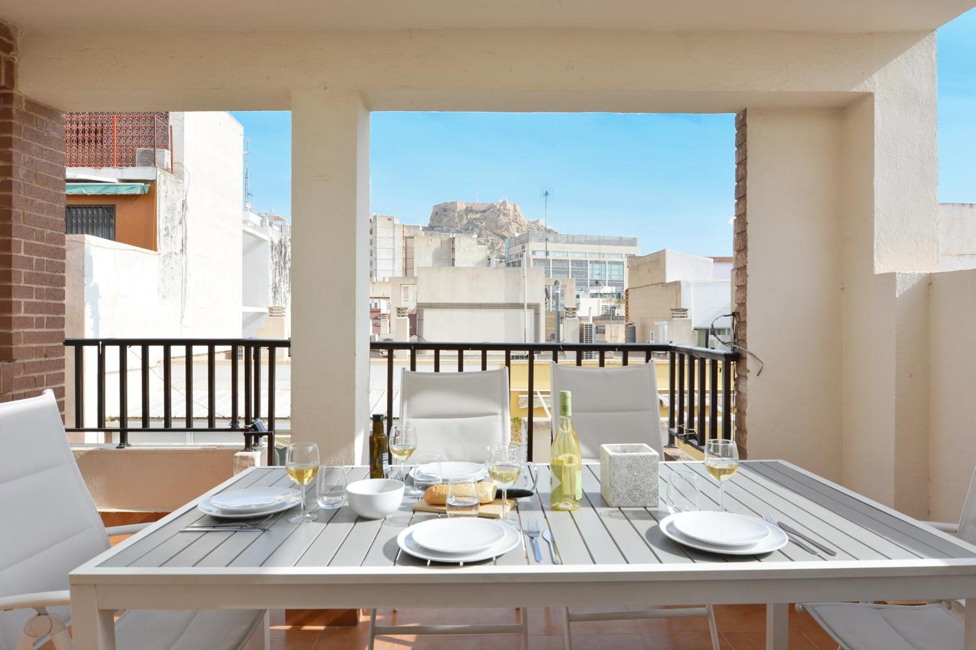 City Center Penthouse By Nras อาลิกันเต ภายนอก รูปภาพ